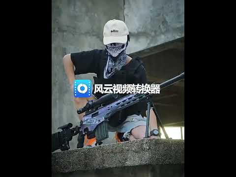 Extra-large children's MSR shell-ejecting soft bullet gun, capable of firing sniper rifle rounds, toy gun for boys, manual loading AWM