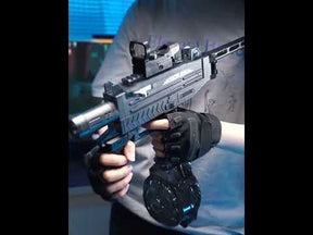 2025 New Model Children's MK3 Water Gun Toy, Large Capacity, Cool Flashing Lights, Automatic Water Absorption, Electric Continuous Firing