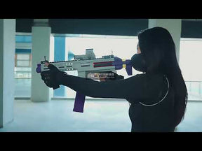 Nylon alloy adult soft bullet gun Fire Phoenix launcher, a toy gun that can fire, is a model of a boy's "PUBG" assault rifle