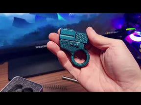 Children's Special Agent Golden Finger Launcher Mini Soft Bullet Gun Boys' Stress Relief Creative Toy Alloy Pistol Model