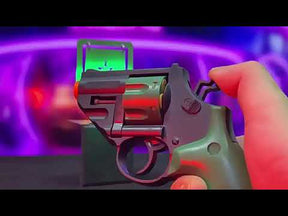Sky Guardian Pocket Revolver Soft Bullet Gun, Toy Gun for Boys, Pistol Model, Mechanical Continuous Fire with Hammer