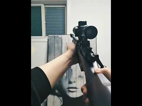 Top-loading shell-ejecting AWM soft bullet gun can fire sniper rifle-style shots, outdoor battle toy gun for boys, 98K pull-up loading